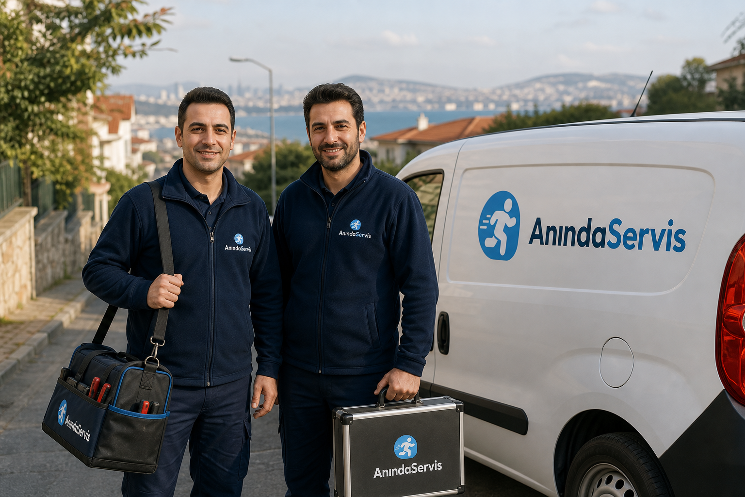 Anında Servis ekip ve servis aracı - Eskişehir Ferroli Klima Servisi
